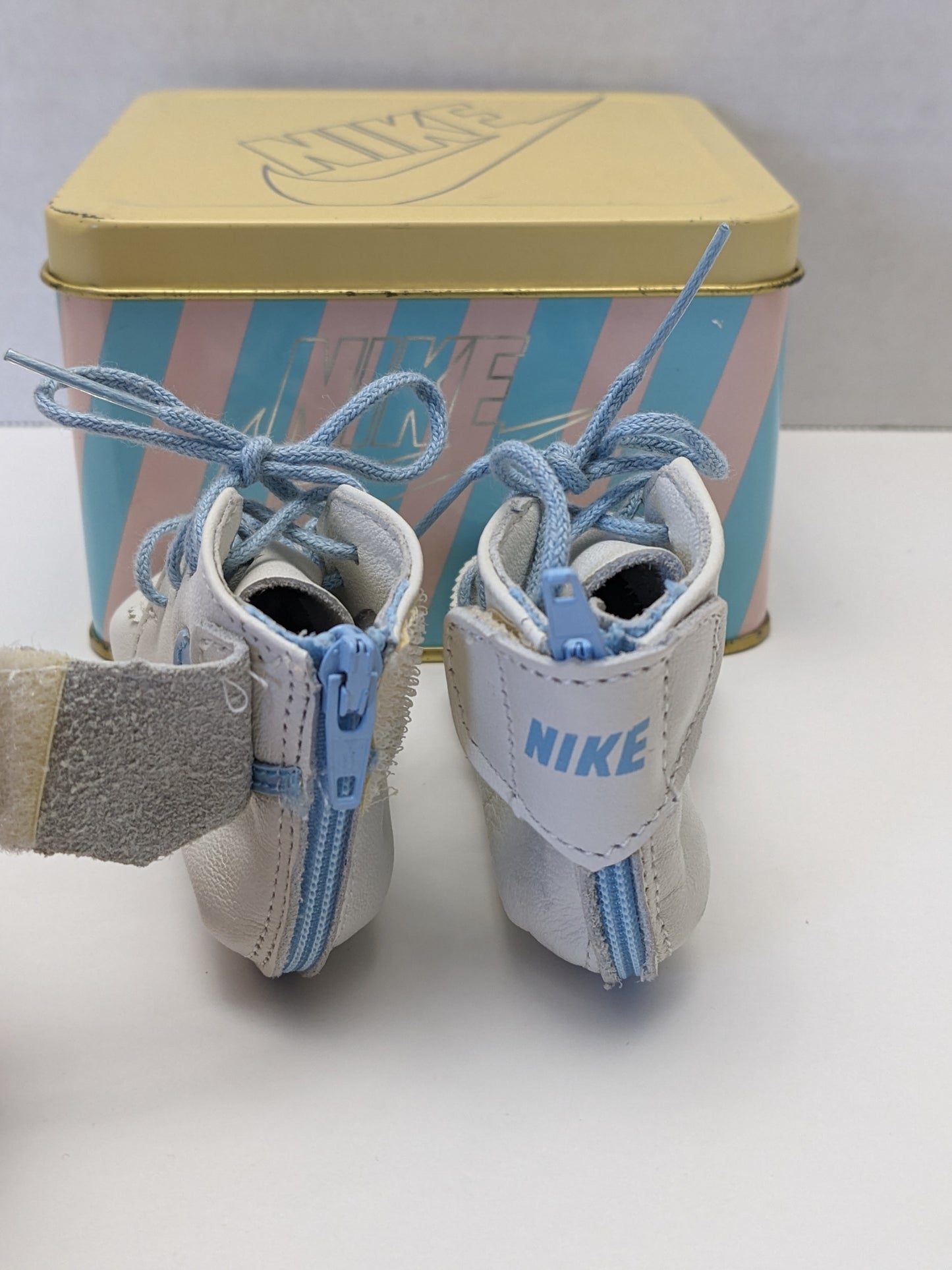 RARE 1984 Nike Michael Jordan Carolina Blue Sweet Dreams Baby Shoe Size 0