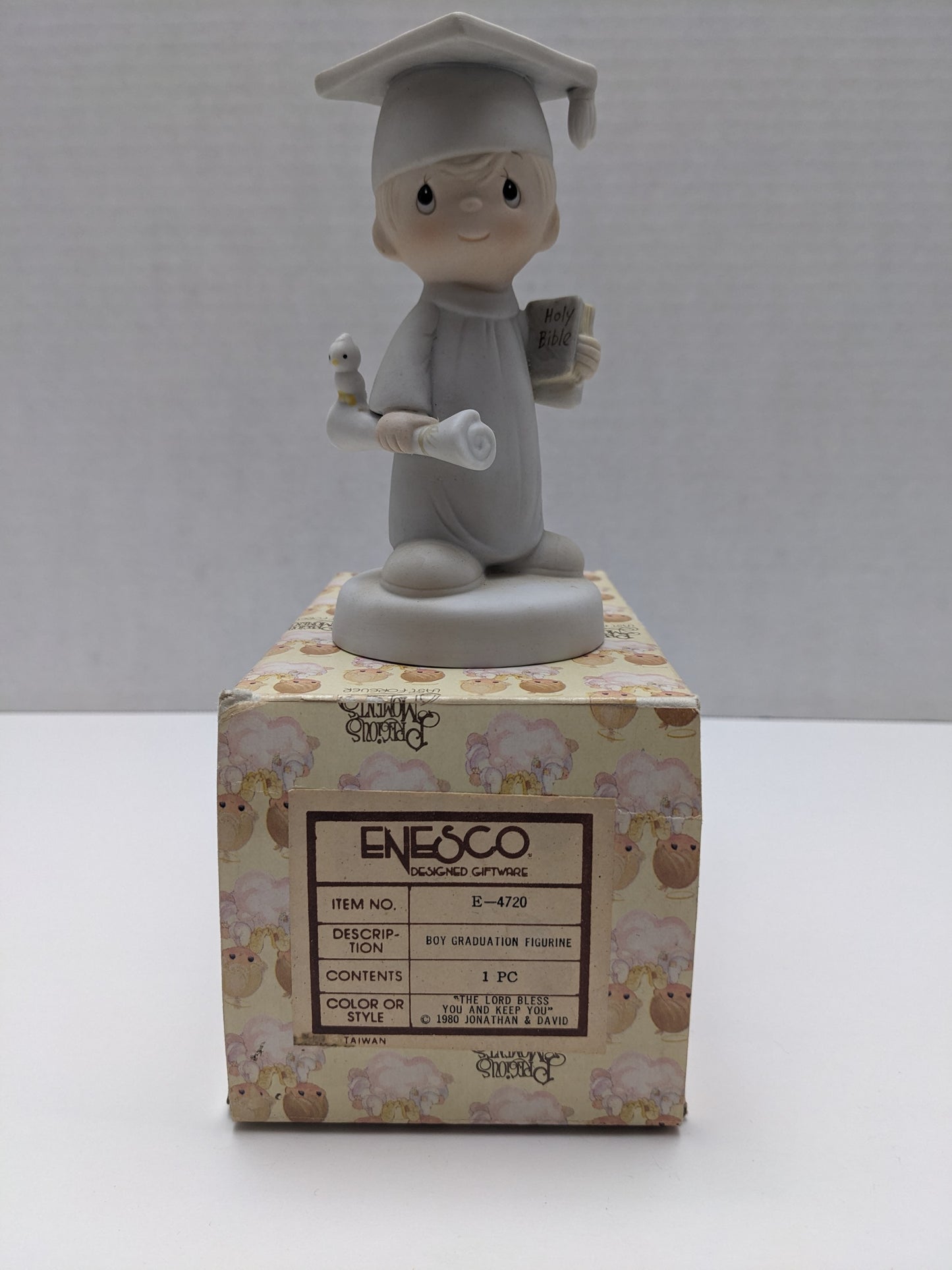 Precious Moments Figurine Boy Graduation